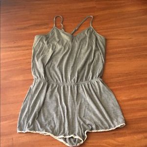 Large pajama romper